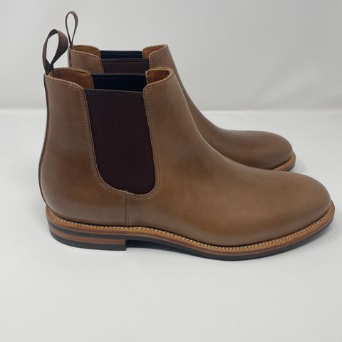Grant Stone Chelsea Boot in Horween Natural Chromexcel