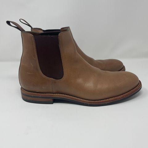 Grant Stone Chelsea Boot in Horween Natural Chromexcel