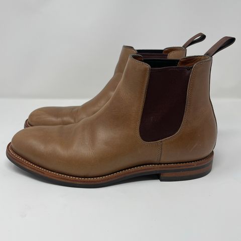 Grant Stone Chelsea Boot in Horween Natural Chromexcel