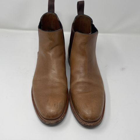 Grant Stone Chelsea Boot in Horween Natural Chromexcel