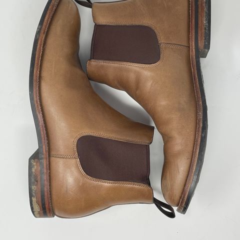Grant Stone Chelsea Boot in Horween Natural Chromexcel