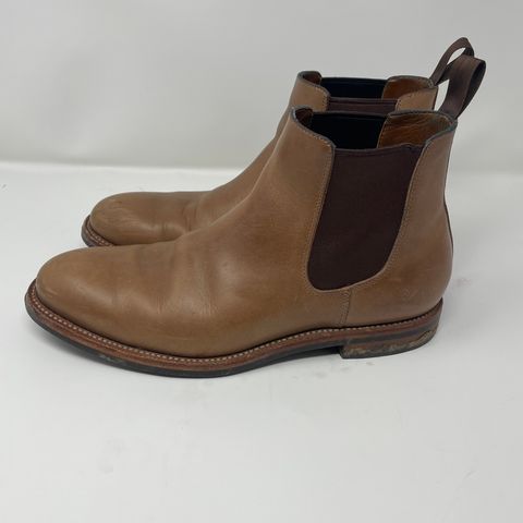 Grant Stone Chelsea Boot in Horween Natural Chromexcel