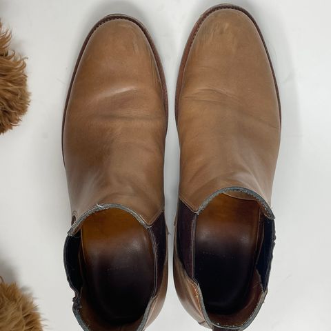 Grant Stone Chelsea Boot in Horween Natural Chromexcel