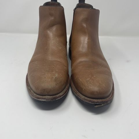 Grant Stone Chelsea Boot in Horween Natural Chromexcel