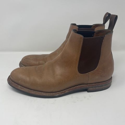 Grant Stone Chelsea Boot in Horween Natural Chromexcel
