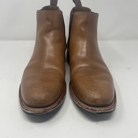 Grant Stone Chelsea Boot in Horween Natural Chromexcel