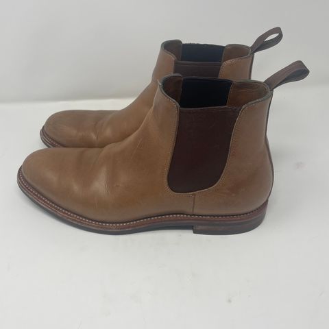 Grant Stone Chelsea Boot in Horween Natural Chromexcel