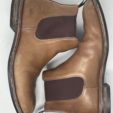 Grant Stone Chelsea Boot in Horween Natural Chromexcel