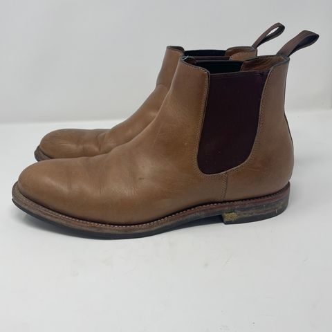 Grant Stone Chelsea Boot in Horween Natural Chromexcel