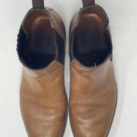 Grant Stone Chelsea Boot in Horween Natural Chromexcel