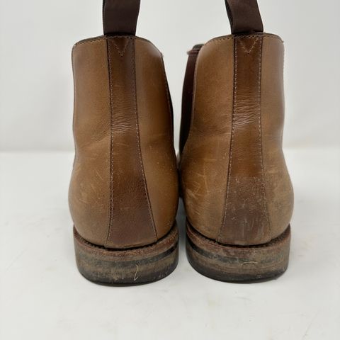 Grant Stone Chelsea Boot in Horween Natural Chromexcel