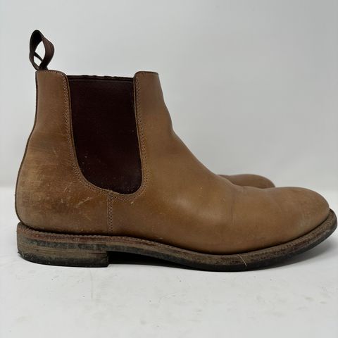 Grant Stone Chelsea Boot in Horween Natural Chromexcel