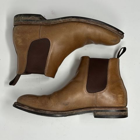 Grant Stone Chelsea Boot in Horween Natural Chromexcel