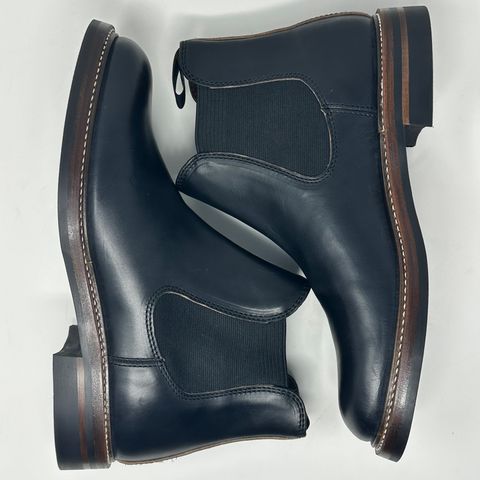John Lofgren Chelsea Boots in Horween Black Chromexcel