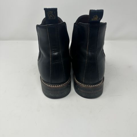 John Lofgren Chelsea Boots in Horween Black Chromexcel