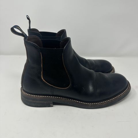 John Lofgren Chelsea Boots in Horween Black Chromexcel