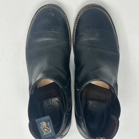 John Lofgren Chelsea Boots in Horween Black Chromexcel