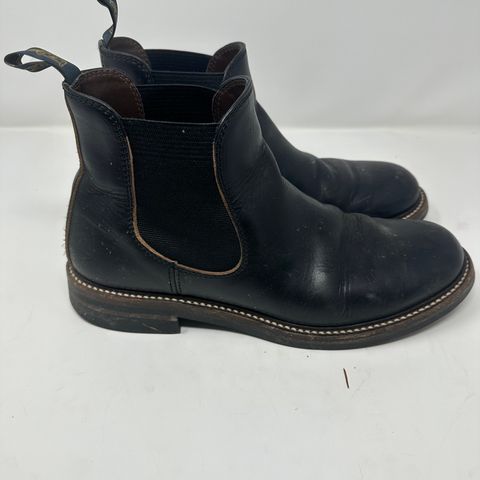John Lofgren Chelsea Boots in Horween Black Chromexcel
