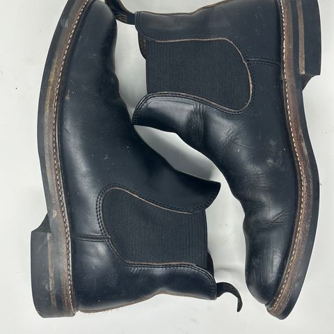 John Lofgren Chelsea Boots in Horween Black Chromexcel
