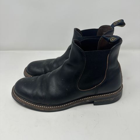 John Lofgren Chelsea Boots in Horween Black Chromexcel