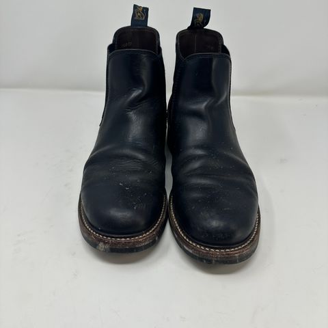 John Lofgren Chelsea Boots in Horween Black Chromexcel