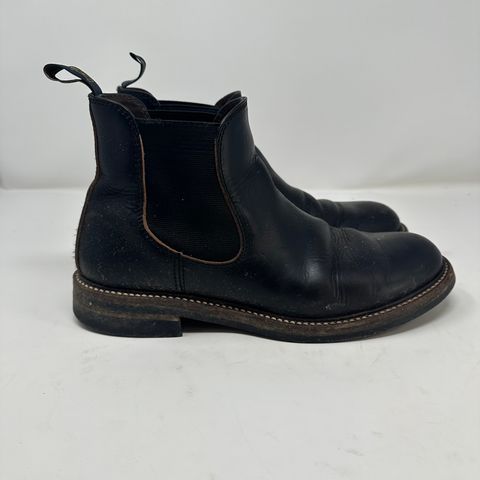 John Lofgren Chelsea Boots in Horween Black Chromexcel