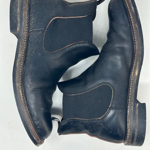 John Lofgren Chelsea Boots in Horween Black Chromexcel