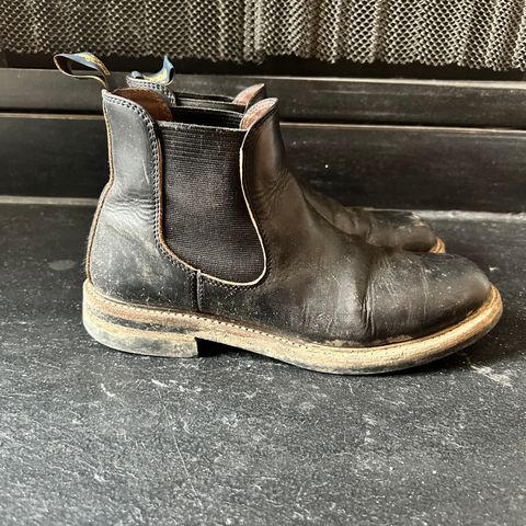 John Lofgren Chelsea Boots in Horween Black Chromexcel