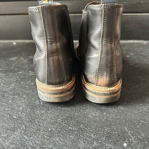 John Lofgren Chelsea Boots in Horween Black Chromexcel