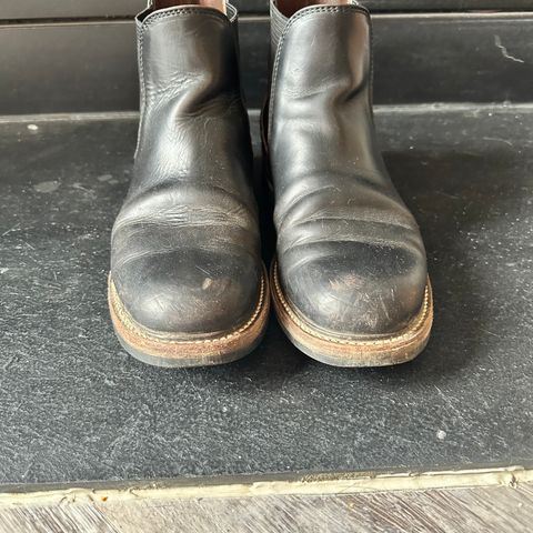 John Lofgren Chelsea Boots in Horween Black Chromexcel