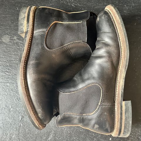 John Lofgren Chelsea Boots in Horween Black Chromexcel