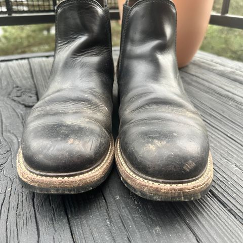 John Lofgren Chelsea Boots in Horween Black Chromexcel
