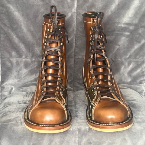 Willie's Handmade Boots Pioneer Lace To Toe in Maryam Toscanello TPR Horsebutt