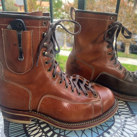 Willie's Handmade Boots Pioneer Lace To Toe in Maryam Toscanello TPR Horsebutt