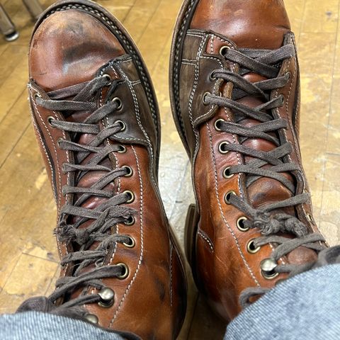 Willie's Handmade Boots Pioneer Lace To Toe in Maryam Toscanello TPR Horsebutt