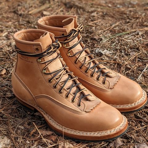 White's 350 Cutter in Maryam Natural Horsebutt