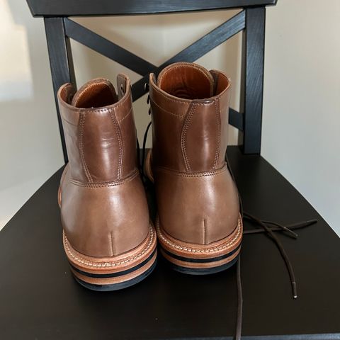 Grant Stone Ottawa Boot in Horween Dune Chromexcel