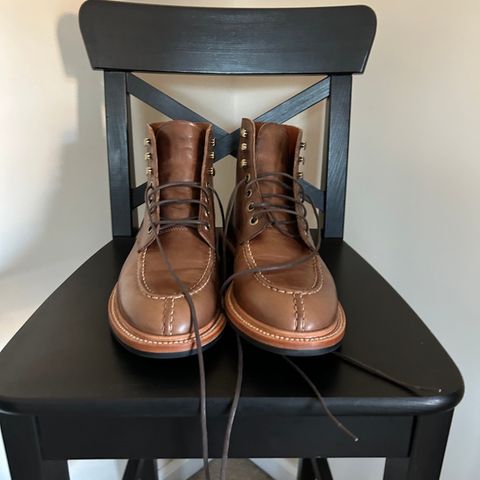 Grant Stone Ottawa Boot in Horween Dune Chromexcel