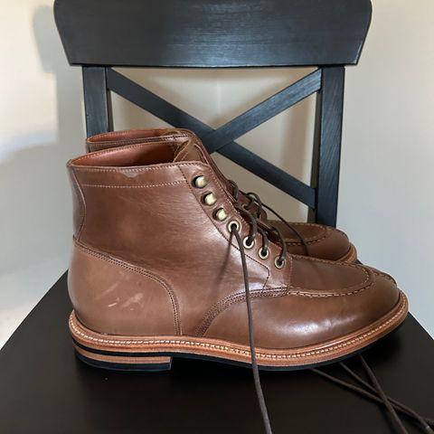 Grant Stone Ottawa Boot in Horween Dune Chromexcel
