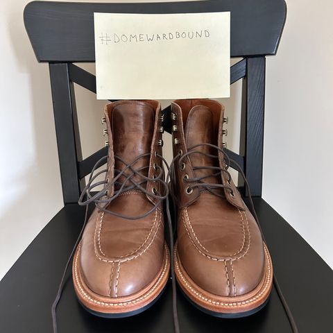 Grant Stone Ottawa Boot in Horween Dune Chromexcel