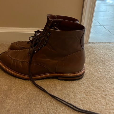 Grant Stone Ottawa Boot in Horween Dune Chromexcel