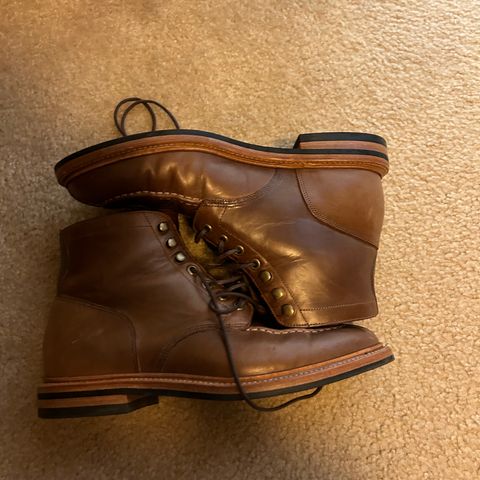Grant Stone Ottawa Boot in Horween Dune Chromexcel