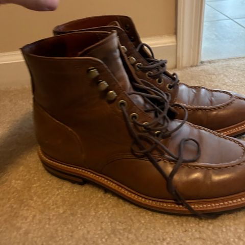 Grant Stone Ottawa Boot in Horween Dune Chromexcel