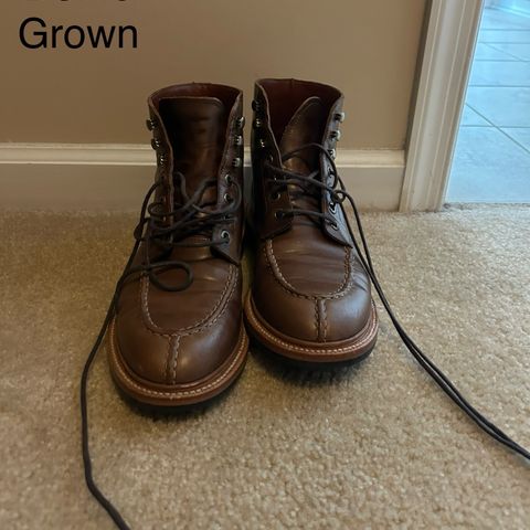 Grant Stone Ottawa Boot in Horween Dune Chromexcel