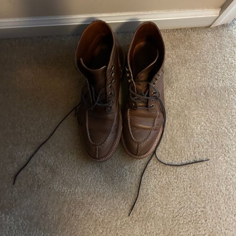 Grant Stone Ottawa Boot in Horween Dune Chromexcel