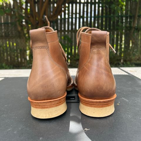 Monroe Unlisted Model in Horween Natural Chromexcel
