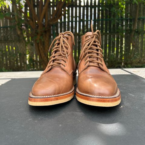 Monroe Unlisted Model in Horween Natural Chromexcel