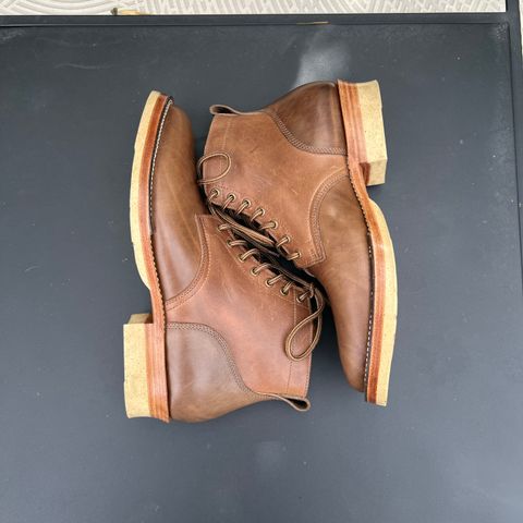 Monroe Unlisted Model in Horween Natural Chromexcel
