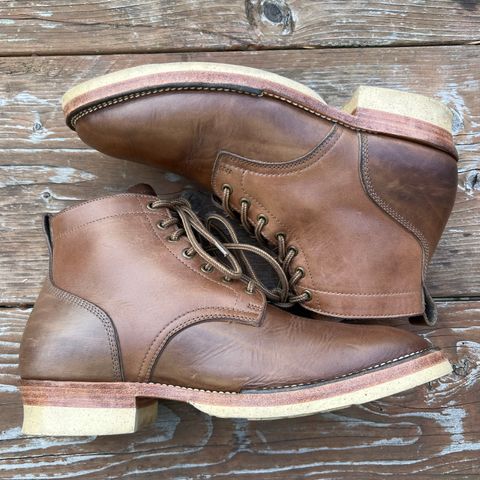Monroe Unlisted Model in Horween Natural Chromexcel