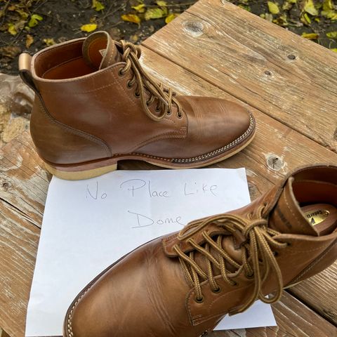 Monroe Unlisted Model in Horween Natural Chromexcel